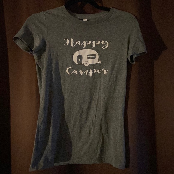 Tops - Happy camper baby tee